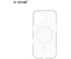 X-ONE Endura skaidrus Dėklas (suderinamas su MagSafe) - skirtas Apple iPhone 16 Plus skaidrus