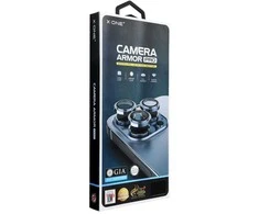 X-ONE Sapphire Camera Armor Pro - for iPhone 16e / 17e - sidabrinis