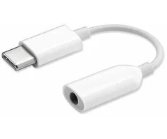 XIAOMI originalus AUX adapteris C tipo (vyras) į Jack 3,5 mm (lizdas), baltas, biriems produktams