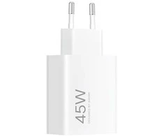 XIAOMI oryginalna kroviklis jungiama į tinklą USB A QC3.0 4.1A 45W MDY-17-EF balta bulk