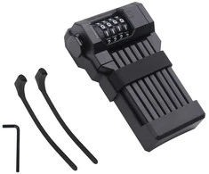 Oem Bike / scooter 4 digit combination mini frame lock FSBYL48532 juodas