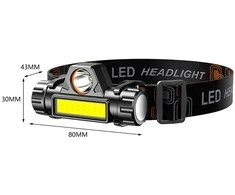 Realprices PRIEKINIS ŽIBINTAS RC-K-1228 4in1 (LED)