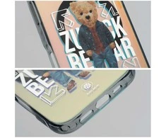 4Tel ZUCK BEAR dėklas CALIFORNIA COOL MAG suderinamas su MagSafe, skirtas IPHONE 16 Pro Max languotiems marškiniams