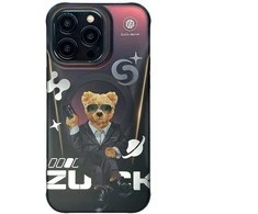 ZUCK BEAR dėklas BERLIN BOSS MAG suderinamas su MagSafe, skirtas IPHONE 16 Pro eins suave