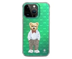 4Tel ZUCK BEAR dėklas FRENCH RIVIERA, skirtas IPHONE 15 Pro cannes breeze