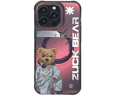 ZuckBear ZUCK BEAR dėklas NEW YORK NEVER SLEEPS MAG suderinamas su MagSafe, skirtas IPHONE 15 Pro Max Bronx energy