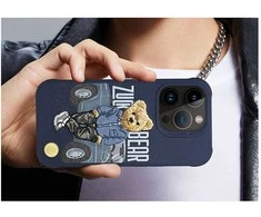 4Tel Dėklas ZUCK BEAR SAN FRANCISCO FORTUNE IPHONE 15 Pro bay area grotuvui