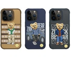 4Tel ZUCK BEAR dėklas SAN FRANCISCO FORTUNE, skirtas IPHONE 15 Pro socialinei vibracijai