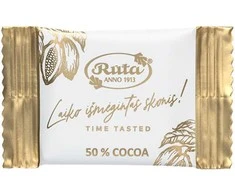 Juodasis šokoladas (50&nbsp;%) „Rūta 1913“, 500g