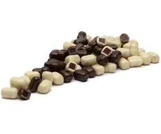 Rūta Aviečių gabalėliai su juoduoju ir baltuoju šokoladu „Žėrutis“, 1kg