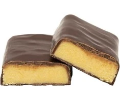 Rūta GREENZ PROTEIN MANGO batonėlis su juoduoju šokoladu. Su saldikliu, 32 g