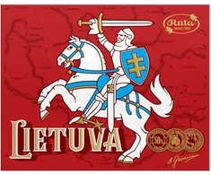Rūta Juodasis šokoladas (50&nbsp;%) „Lietuva. VYTIS“, 42 g