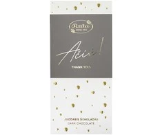 Rūta Juodasis šokoladas (55&nbsp;%) „Ačiū!”, 70 g