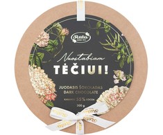 Rūta Juodasis šokoladas (55&nbsp;%) „Tėčiui!“, 300g