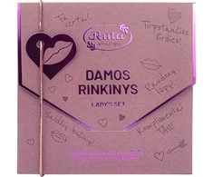Rūta Juodojo šokolado (50&nbsp;%) figūrėlės „Damos rinkinys“, 45 g