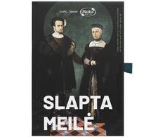 Rūta Juodojo šokolado saldainiai su apelsinais ir jūros druska „Slapta meilė“, 130 g