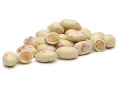 Rūta Migdolai su baltuoju šokoladu ir braškėmis, 1kg