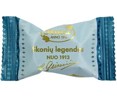Rūta Pieninio šokolado saldainiai su žemės riešutų įdaru „Skonių legendos nuo 1913“, 1kg