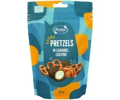 Rūta Rutuliukai „Pretzels“ su karameliniu glaistu, 120 g