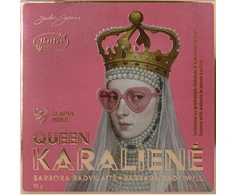 Rūta Saldainiai su graikiniais riešutais ir kakaviniu glaistu „Karalienė Barbora Radvilaitė“, 115 g