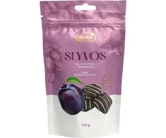 Rūta Slyvos su juoduoju šokoladu (55&nbsp;%), 120 g