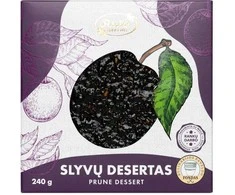 Rūta Slyvų desertas, 240 g