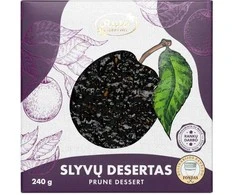 Rūta Slyvų desertas, 240 g