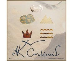Rūta Šokoladinių saldainių rinkinys „Čiurlionis“, 185 g