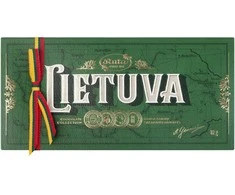 Rūta Šokoladinių saldainių rinkinys „Lietuva“, 82 g