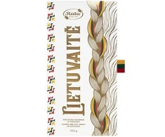 Rūta Suflė ir želė saldainiai su šokoladu „Lietuvaitė“, 225 g