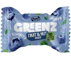 Rūta Vaisių ir riešutų užkandžiai su mėlynėmis „Greenz blueberry“, 130 g