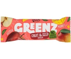 Rūta Vaisių ir sėklų užkandis „Greenz mango“, 30 g