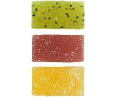 Rūta Želė saldainiai su granatais, kiviais ir pasifloromis „Uogainė“, 500g