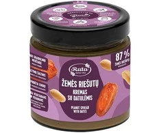 Rūta Žemės riešutų kremas su datulėmis, 320 g