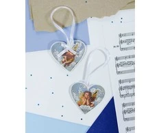 Abris Art Dekoracijų rinkinys „Tavo mažasis Kupidonas“ 15x7 cm AABT-053