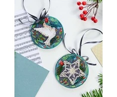 Abris Art Dekoravimo rinkinys „Naujas džiaugsmas. Žiemos pasaka“ 13,2x6,6 cm