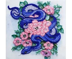 Abris Art Karoliukų siuvinėjimo rinkinys „Gamtos apkabinimas“ 20x20 cm
