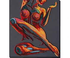 Abris Art Karoliukų siuvinėjimo rinkinys „Moters esencija“ 25x29 cm AAB-959