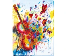 Abris Art Karoliukų siuvinėjimo rinkinys „Garsų žiežirbos“ 30x40 cm AAB-629