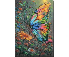 Abris Art Karoliukų siuvinėjimo rinkinys „Vasaros atspalviai“, 26x39 cm