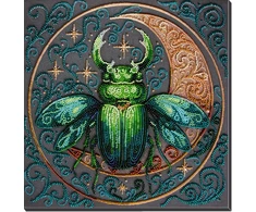 Abris Art Karoliukų siuvinėjimo rinkinys „Gamtos totemas“ 25x25 cm AAB-955