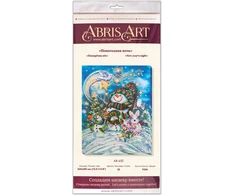 Abris Art Karoliukų siuvinėjimo rinkinys „Naujųjų naktis. Žiemos pasaka“ 26x35