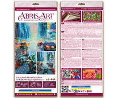 Abris Art Karoliukų siuvinėjimo rinkinys „Pabėgimas iš rutinos“ 26x33 cm AAB-944