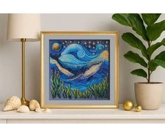 Abris Art Karoliukų siuvinėjimo rinkinys „Gelmės didybė“ 20x20 cm AAMB-131