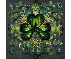 Abris Art Karoliukų siuvinėjimo rinkinys Sėkmės kaleidoskopas 15×15 cm