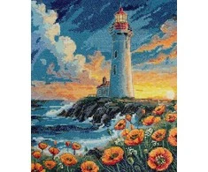 Abris Art Kryželiu siuvinėjimo rinkinys „Tylios spalvos“ 23x26 cm AAH-295