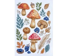 Abris Art Kryželiu siuvinėjimo rinkinys „Miško kolekcija“ 19x29 cm AAH-290