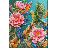 Abris Art Pavasario Šurmulys karoliukų siuvinėjimo rinkinys 24x30 cm AAB-924