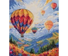 Abris Art Rinkinys siuvinėjimui kryželiu „Skrydis į saulę“ 25x29 cm AAH-304