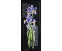 Abris Art Rinkinys siuvinėjimui kryželiu „Japoniškos vilkdalgės“ 16x43 cm